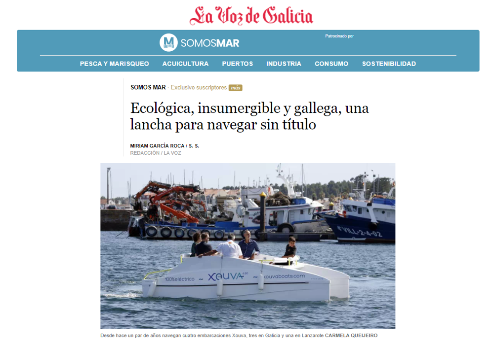 Xouva 4.90 - Somos Mar - La Voz de Galicia